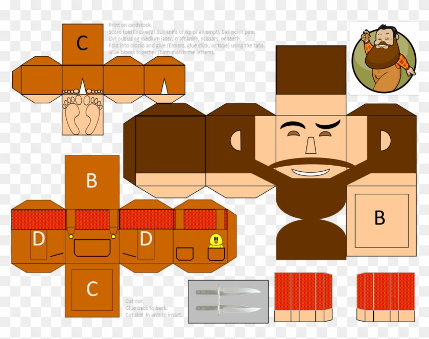 Clipart Scissors Gluestick - Cartoon - Png Download