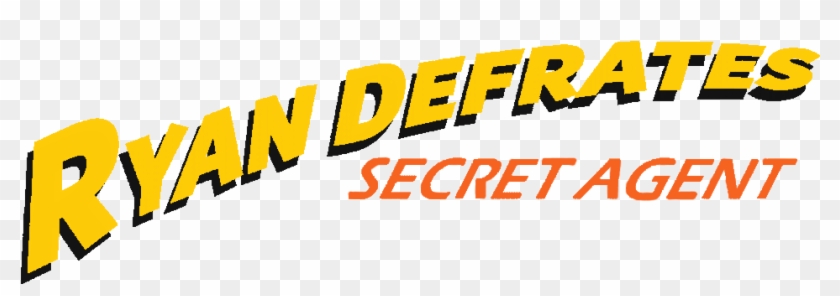Secret Agent - Orange Clipart