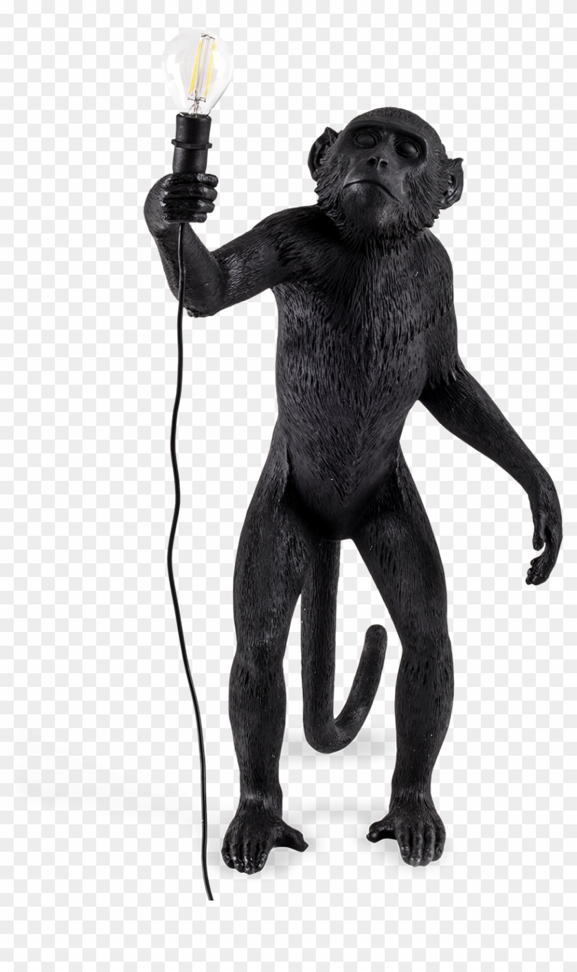 Seletti Outdoor Monkey Lamp, Standing - Monkey Standing Clipart