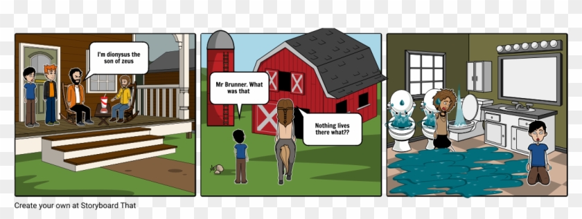 Percy Jackson The Lightning Theif - House Clipart #5137534