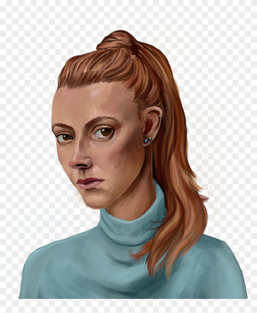 Portraits Drawing Aesthetic - Visual Arts Clipart #5137928