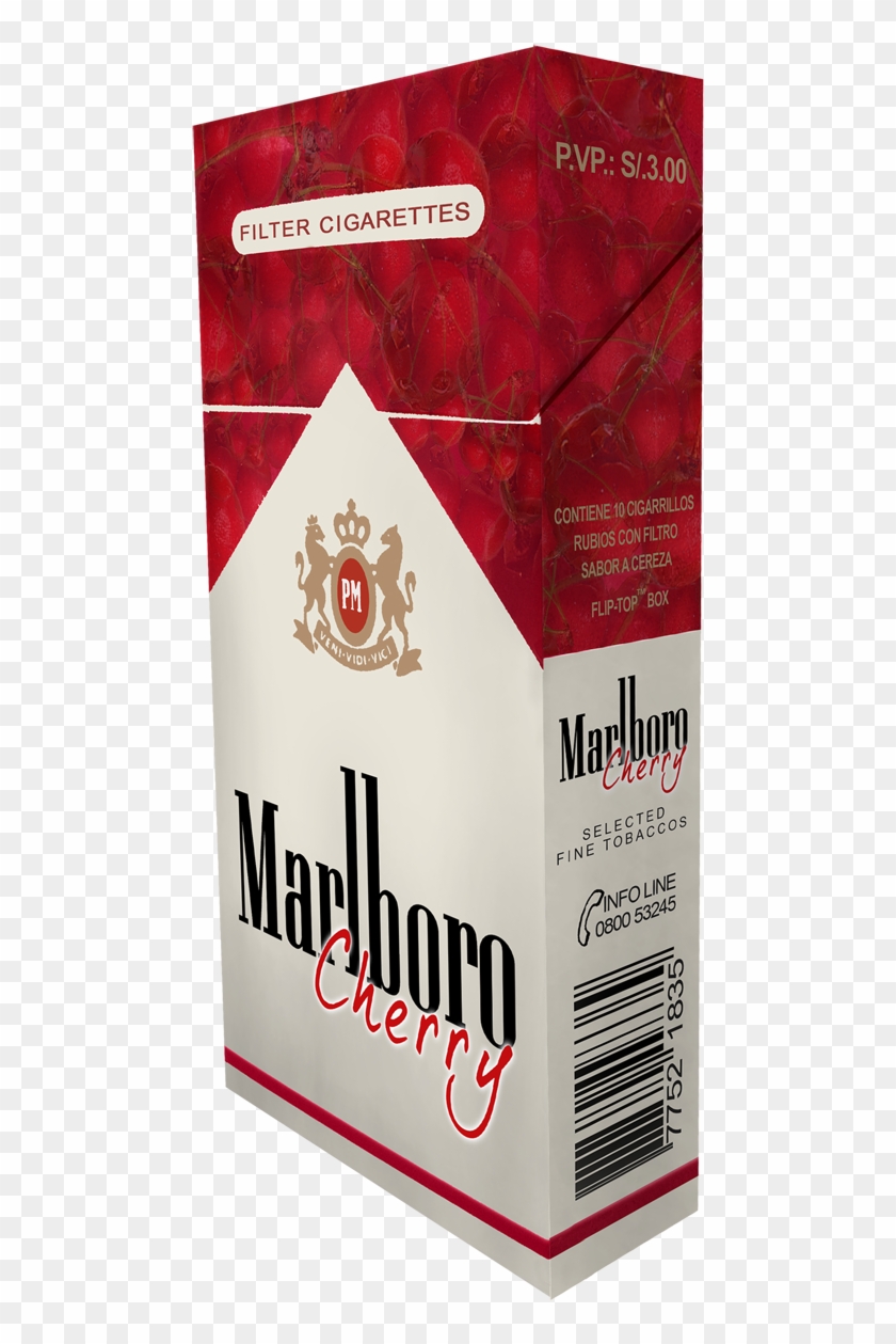 Marlboro Cherry - Cajetilla De Cigarrillos Png Clipart #5138338