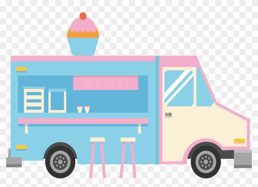 3386 X 2294 5 0 - Ice Cream Food Truck Png Clipart