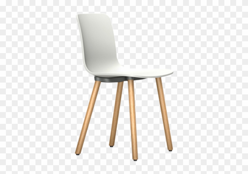 Vitra Hal Wood Chair White - Vitra Hal Wood Chair Clipart #5139363