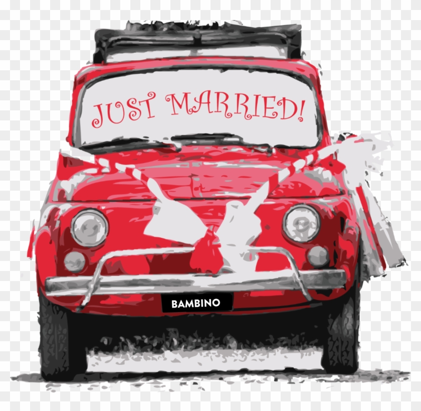 Mondo Nougat Wedding Car Clipart #5139364