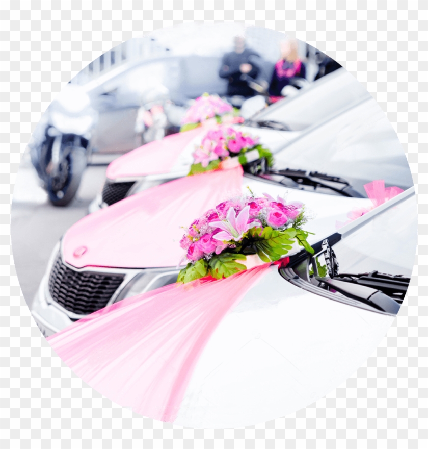 Wedding Car - Décoration Voiture Mariage Clipart