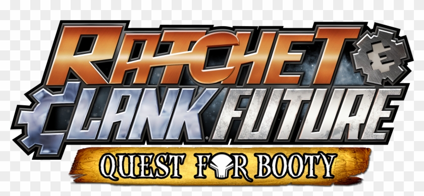 Ratchet & Clank Future - Ratchet And Clank Quest For Booty Logo Clipart