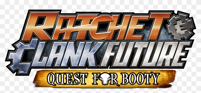 Ratchet & Clank Future - Ratchet And Clank Quest For Booty Logo Clipart #5139508