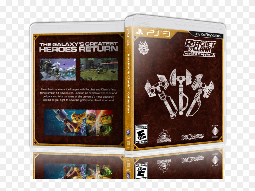 Ratchet & Clank Collection Box Art Cover - Ratchet E Clank Collectors Edition Clipart
