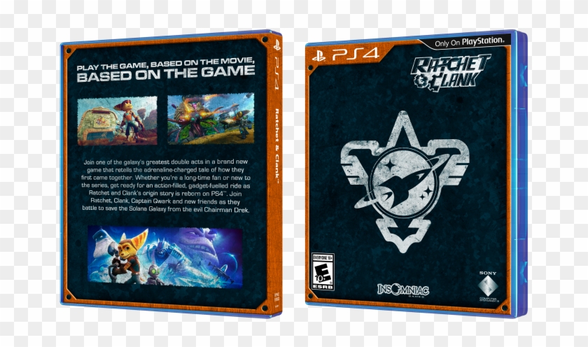 Ratchet & Clank Box Art Cover - Art Of Ratchet And Clank Book Clipart