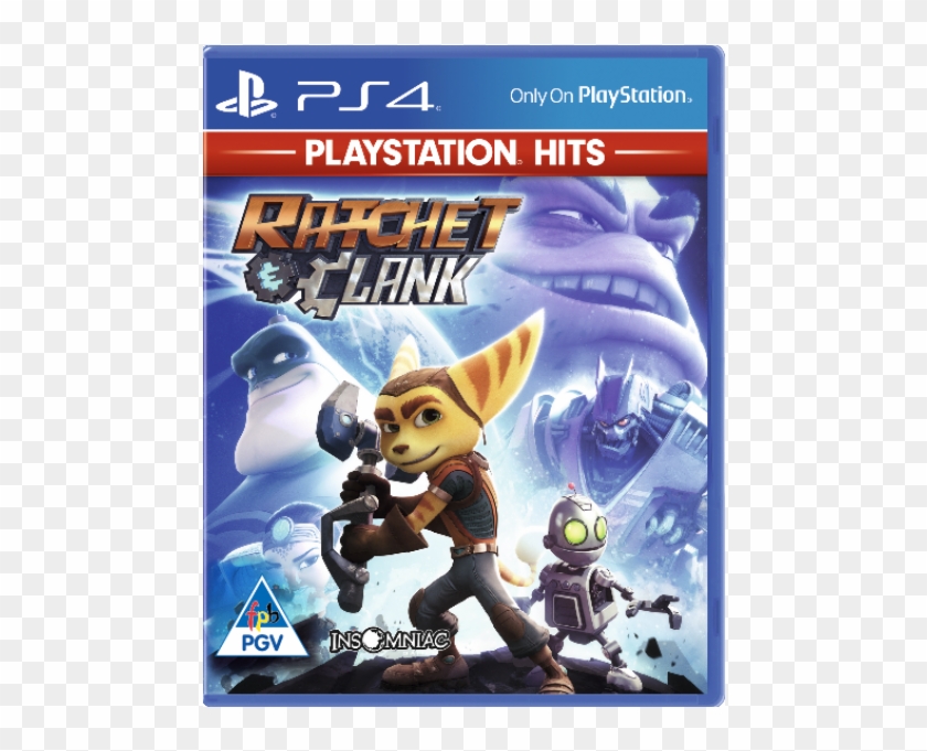 Ratchet And Clank Play Station 4 Hits - Ratchet And Clank Ps Hits Clipart #5139713
