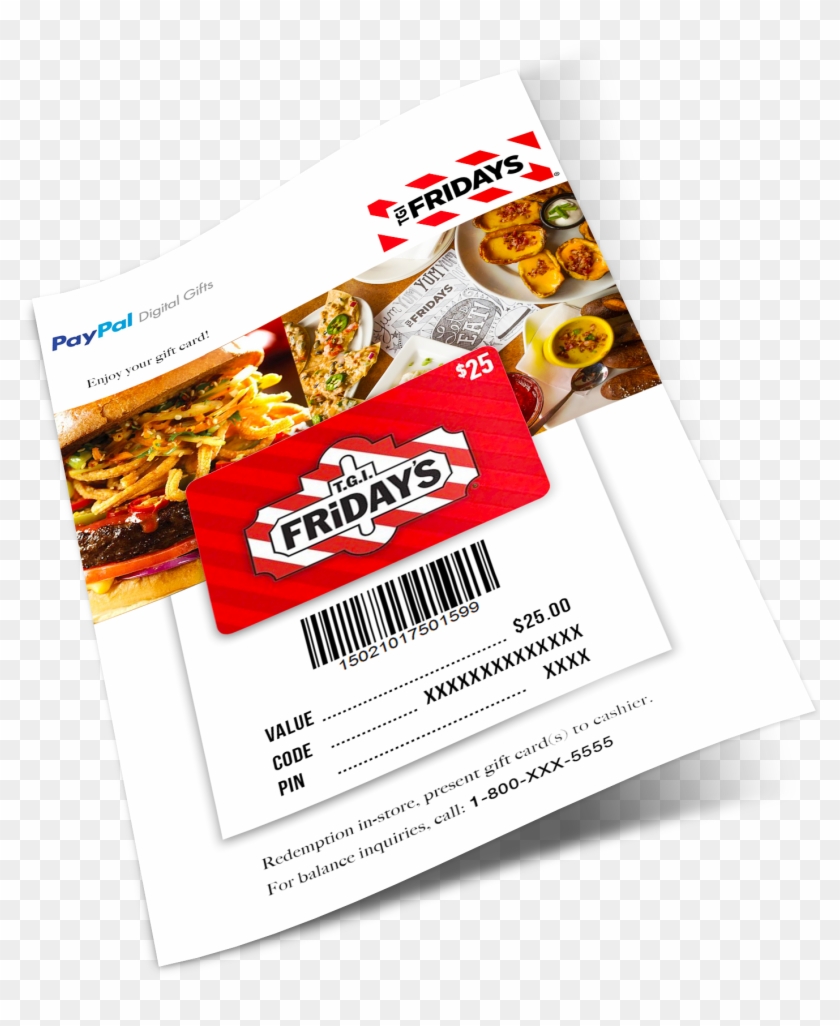 Top Five Tgi Fridays Gift Card