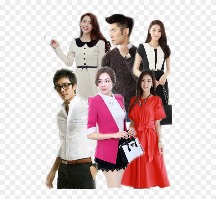 Dress Code In Korea Fashion - Girl Clipart #5139957