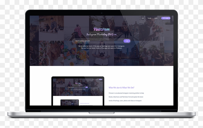 Who We Are & What We Do - Tablet Computer Clipart