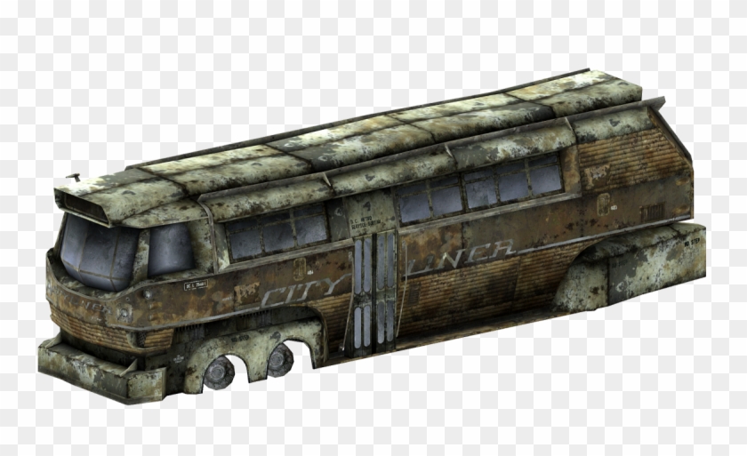 City Liner - Fallout New Vegas Bus Clipart