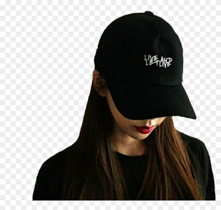 Ulzzang Ulzzanggirl Ulzzang Girl Korean Girl - Korean Girl With Cap Clipart #5140072