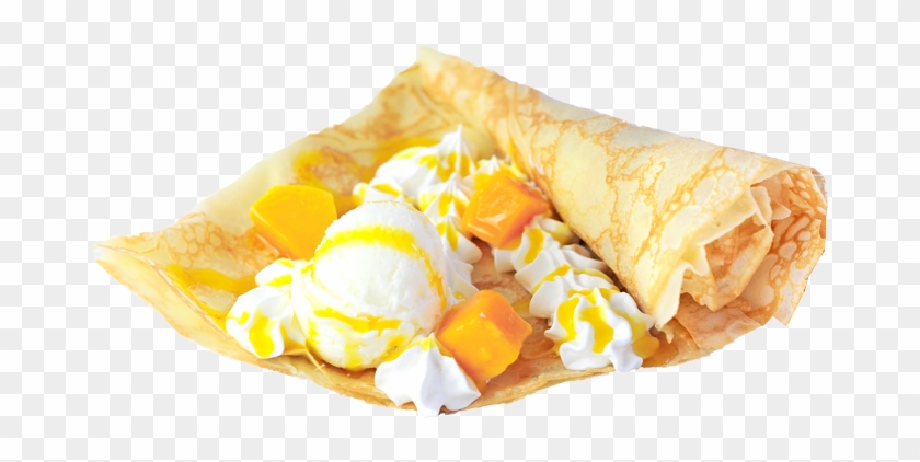 Mango Crêpes - Fried Egg Clipart