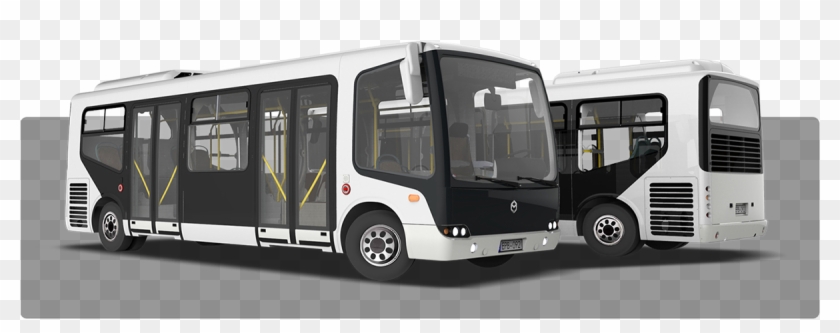 Ecological Solution For Modern City Transportation - Airport Bus Clipart