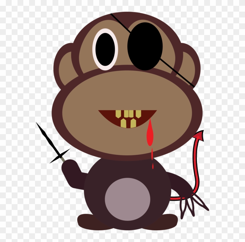 Monkey Chimpanzee Gorilla Ape Primate - Killer Monkey Png Clipart