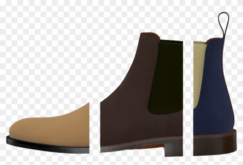 Woman Boots Anatomy - Chelsea Boot Clipart