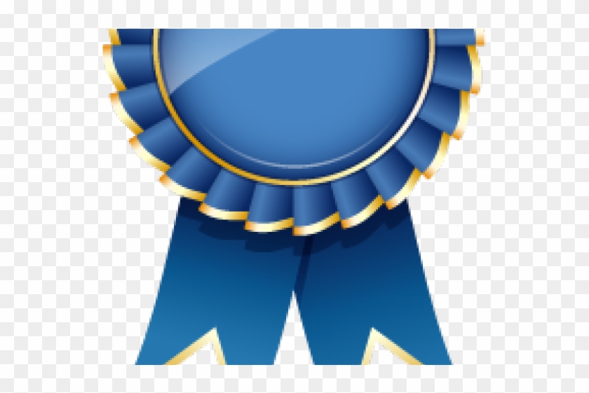Winner Ribbon Clipart 1st 2nd 3rd Place - Blue 2nd Place Ribbon - Png Download