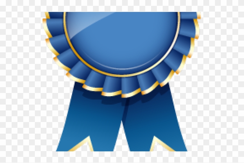 Winner Ribbon Clipart 1st 2nd 3rd Place - Blue 2nd Place Ribbon - Png Download #5140617