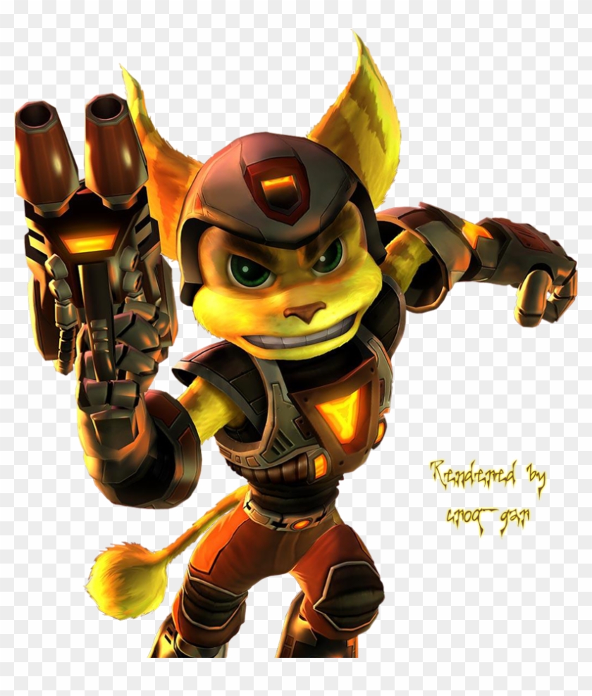 Ratchet And Clank 3 Clipart #5140741