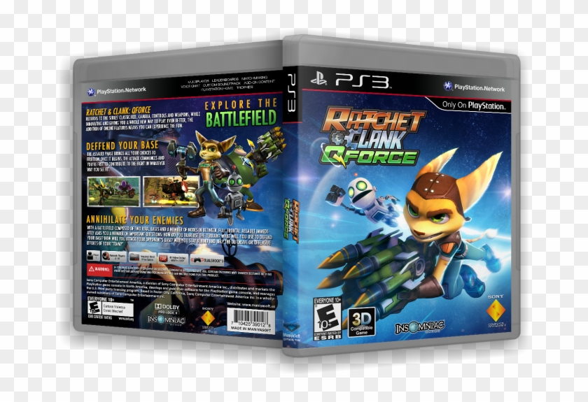 Ratchet & Clank - Ratchet And Clank Qforce Clipart