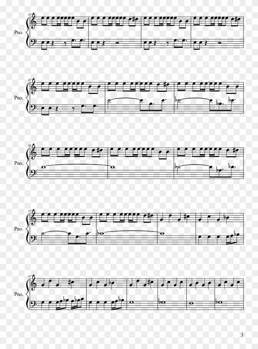 Metropolis Sheet Music Composed By Arrangement - Gigi D Agostino L Amour Toujours Nuty Clipart