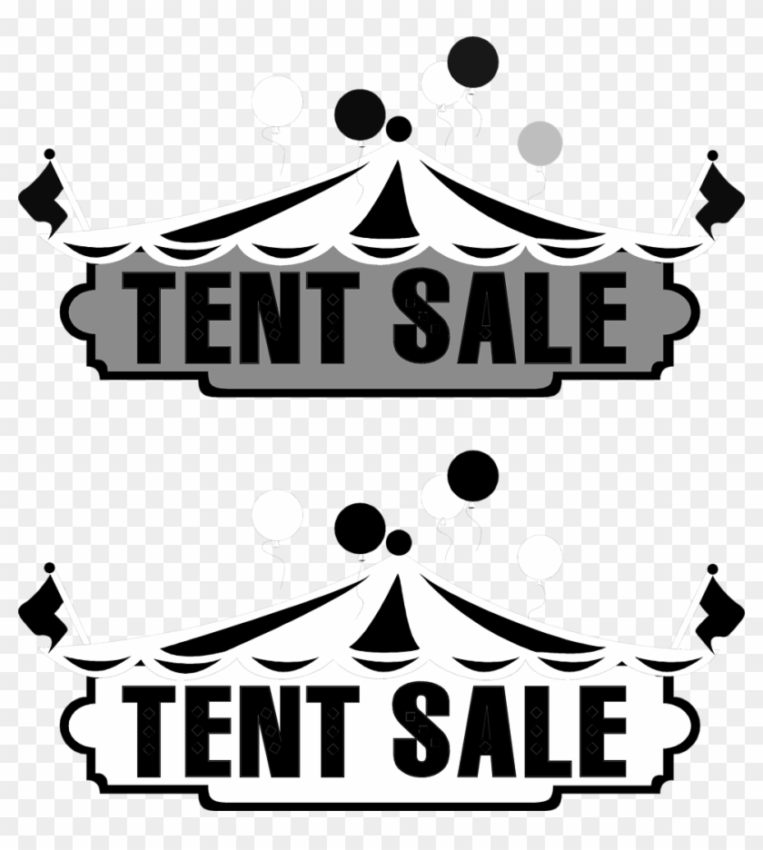Tent Clipart Vintage - Tents Sale - Png Download #5141037