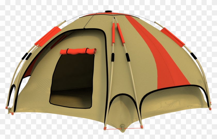 Image Black And White Smores Clipart Tent - Tent - Png Download