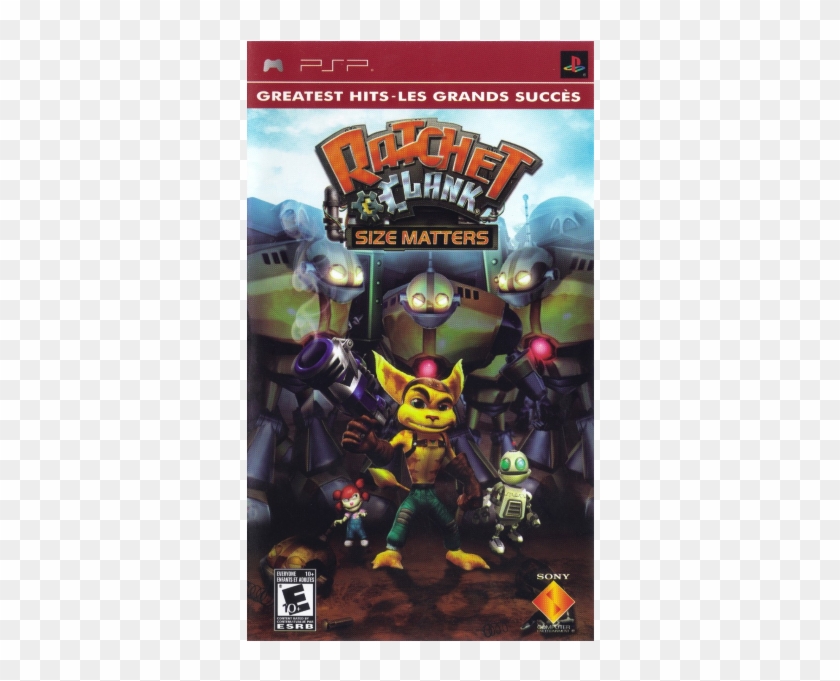 Ratchet & Clank - Ratchet & Clank Size Matters Psp Clipart