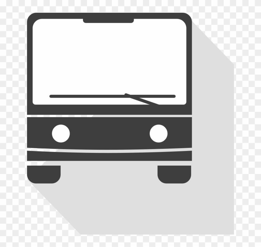 A Day In A Life Of A City Bus - Display Device Clipart
