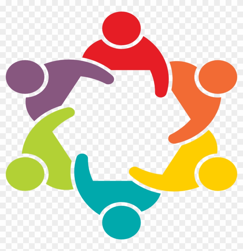 Circle Of People - People Together Icon Png Clipart