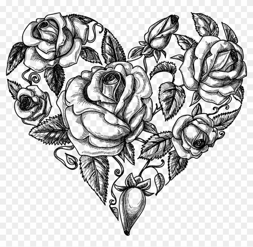 We Bring A Fresh Perspective And Innovative Approach - Vintage Rose Design Tattoo Clipart
