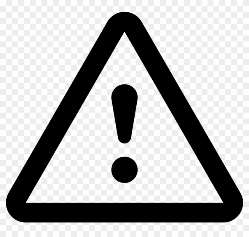 Exclamation Mark Png - Восклицательный Знак В Треугольнике Clipart