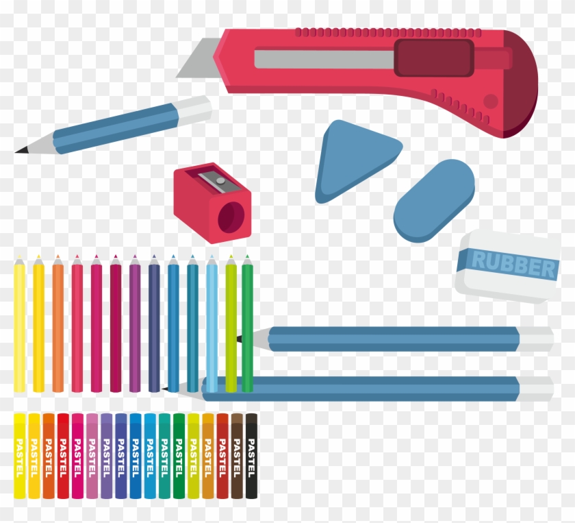 Png Freeuse Eraser Graphic Design Pencil - Marking Tools Clipart #5143314