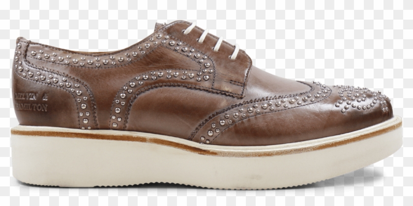 Derby Shoes Molly 1 Crust Pale Lila Rivets Xl Ginger - Sneakers Clipart #5143774