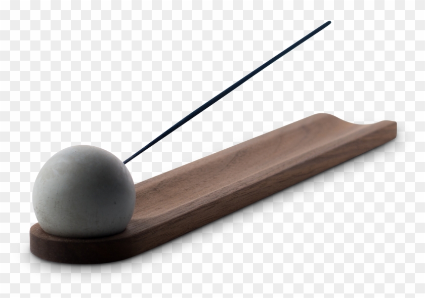 Concrete Sphere Incense Burner Walnut - Pitching Wedge Clipart