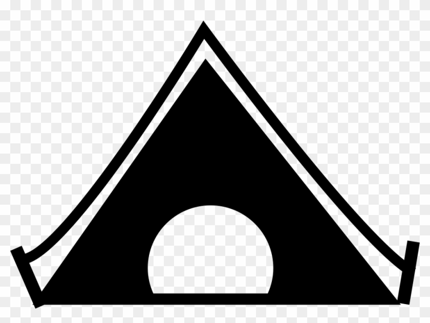 Camping Tent Comments - Carpa Silueta Png Clipart
