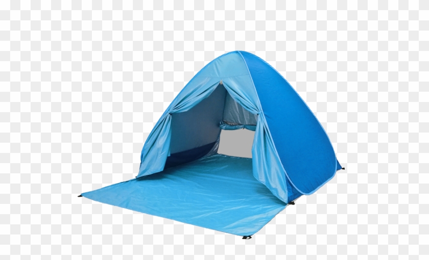 5 Person Outdoor Automatic Free Build Camping Beach - Pop Up Tent Clipart #5144233