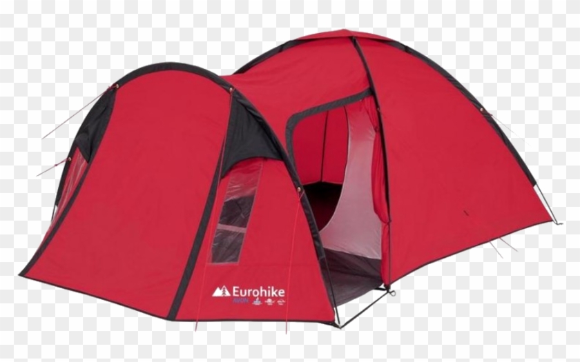 Medium Crop Eurohike Avon 3 Man Tent Red No Background - Camping Tents With Transparent Background Clipart #5144459