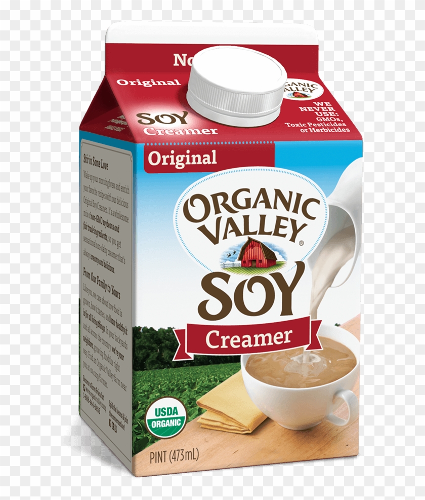 159 Kb Png - Organic Valley Soy Creamer Clipart #5146506