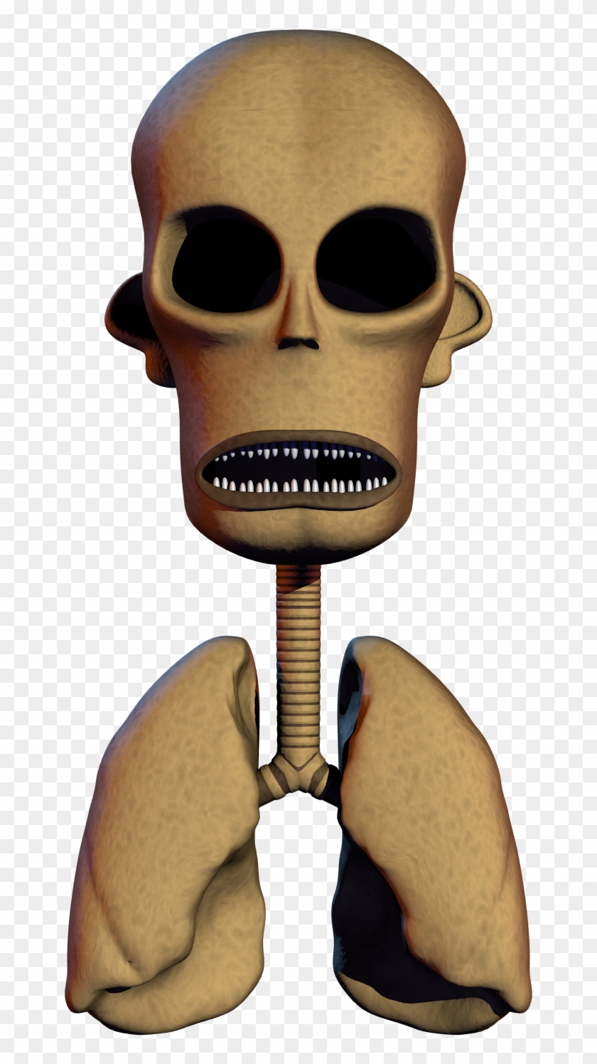 Bone Lungs Fivenightsatfreddys - Illustration Clipart #5146507