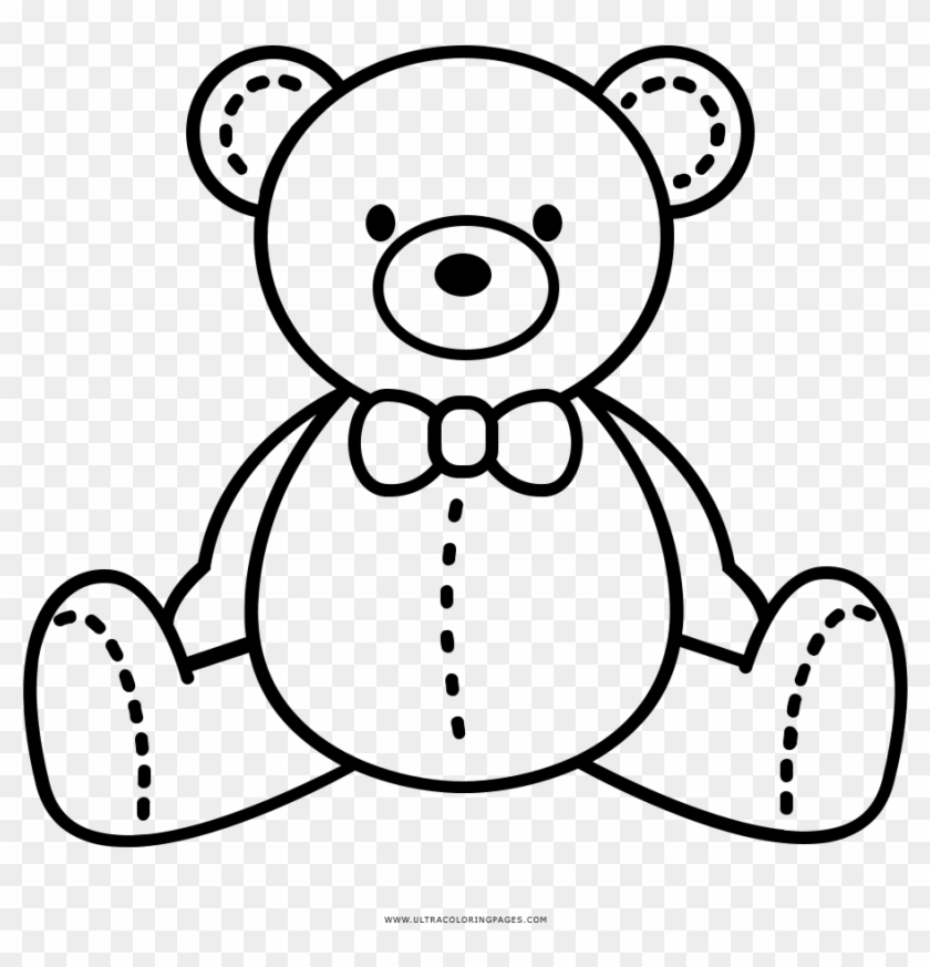 Free Teddy Bear Clip Art Pictures Clipartix - Oso De Peluche Para Dibujar - Png Download