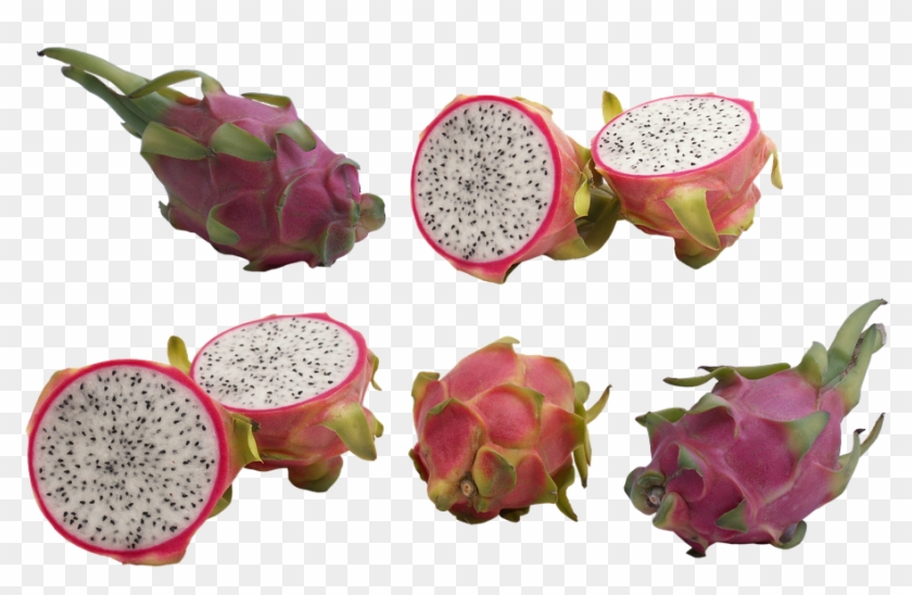 Pitahaya Pitahaja Dragon Fruit Pitaya Fruit Pips - Pitahaya Png Free Clipart #5148260