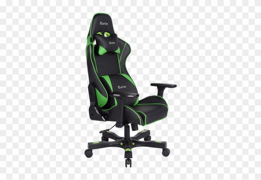 Crank Series Delta Green Gaming Chair Clutch Chairz - Gamer Chair Pink Clipart #5148572