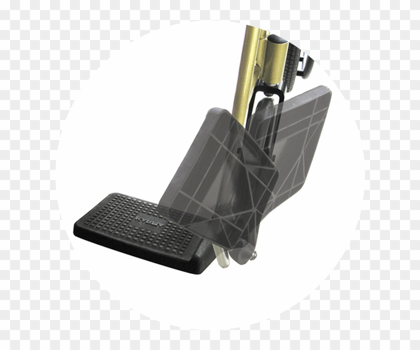 Swing Away Footplates - Handgun Holster Clipart