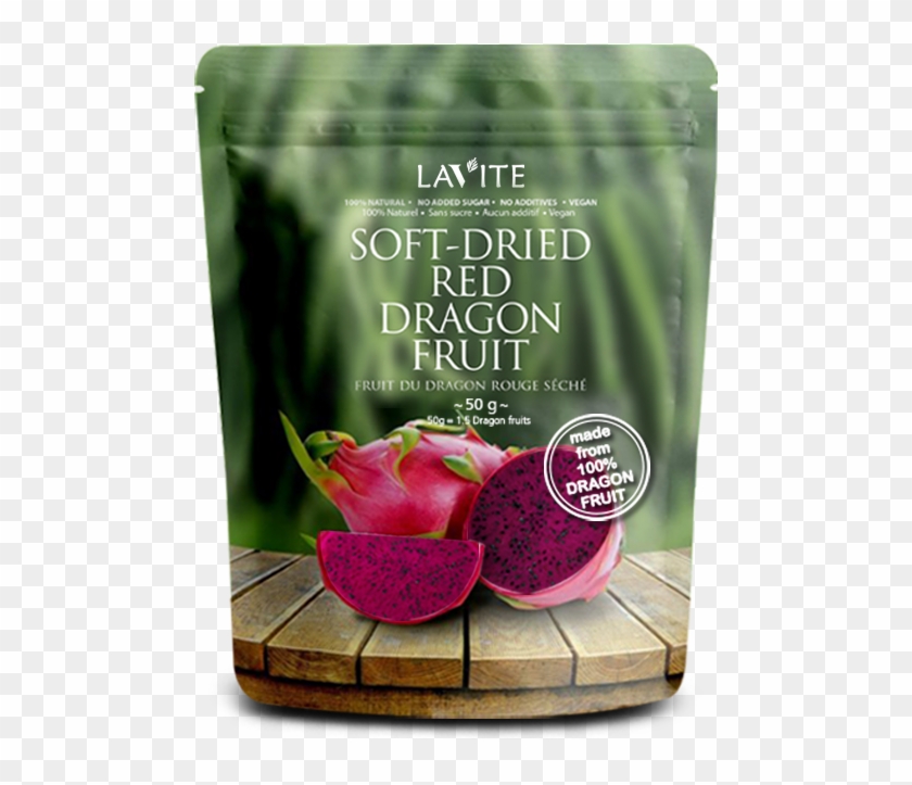 Soft-dried Red Dragon Fruit - Sweet Pea Clipart