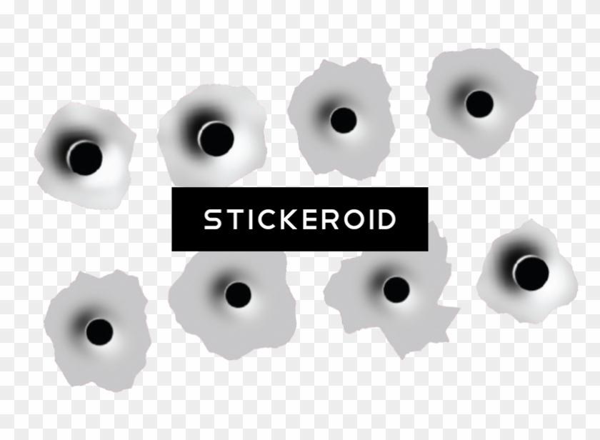 Bullet Shot Hole Holes - Symmetry Clipart #5149434